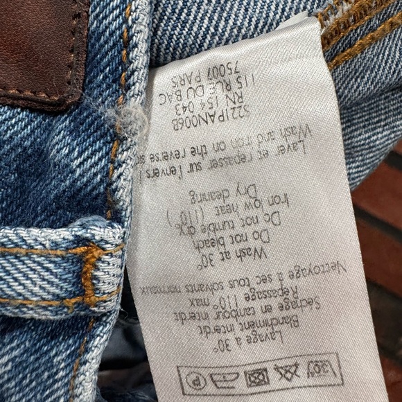 Sezane Blue Women's Jeans - Picture 9 of 13